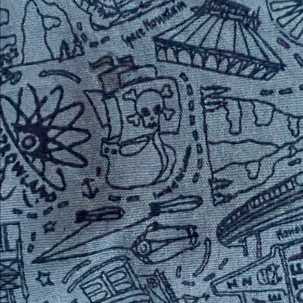 Disneyland Disney Parks Store Pajama Pants Lounge Pants Cotton Sleepwear - Picture 9 of 14